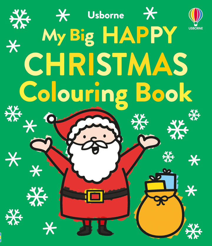 Usborne - My Big Happy Christmas Colouring Book