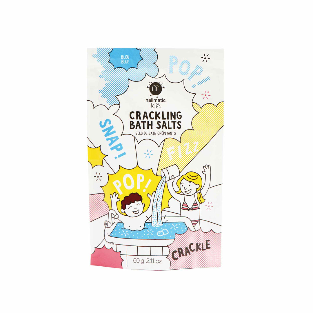 Nailmatic - Crackling Bath Salts - Blue - Mabel & Fox