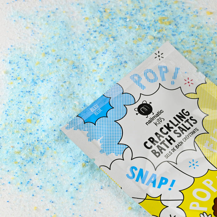 Nailmatic - Crackling Bath Salts - Blue - Mabel & Fox