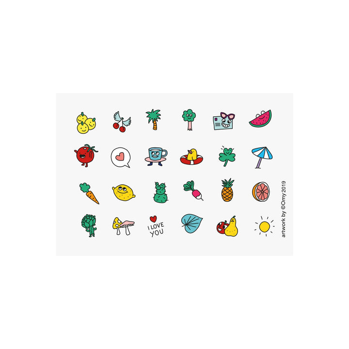 Nailmatic – Wow 2 Pack with Stickers – Marshi & Piglou - Mabel & Fox