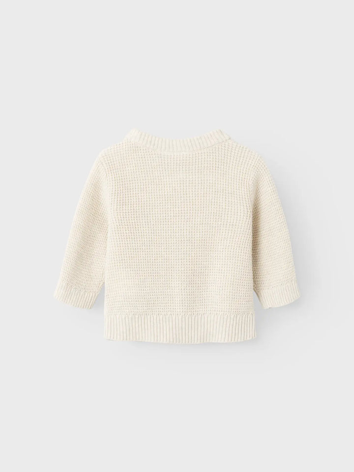 Name It - Knit Cardigan - Cream - Mabel & Fox