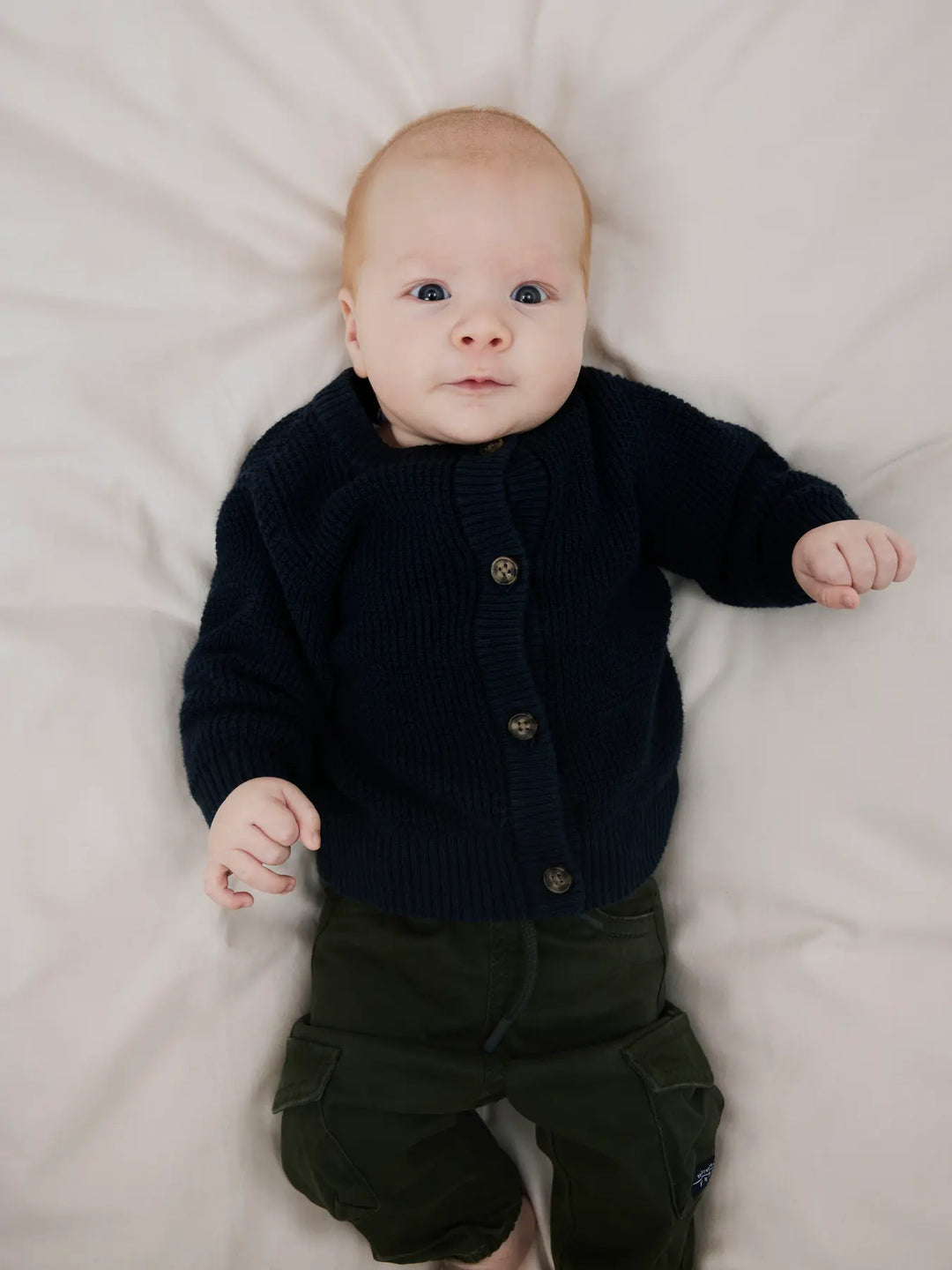 Name It - Knit Cardigan - Navy - Mabel & Fox