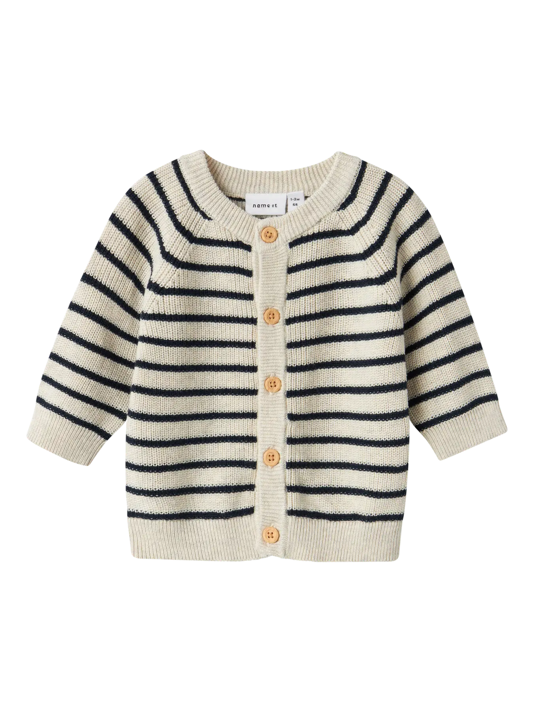 Name It - Knit Cardigan - Stripe - Mabel & Fox