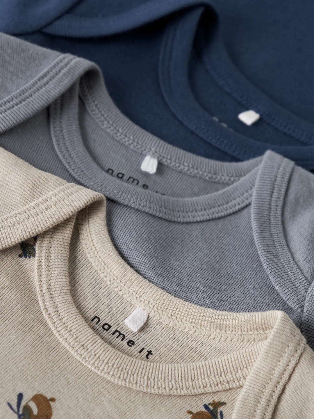 Name It - Long Sleeve Bodysuit Set - Airplanes (3 Pcs) - Mabel & Fox