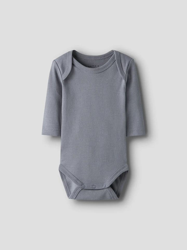 Name It - Long Sleeve Bodysuit Set - Airplanes (3 Pcs) - Mabel & Fox