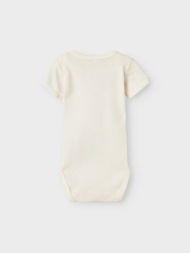 Name It - Short Sleeve Bodysuit Set - Giraffe (3 Pcs) - Mabel & Fox