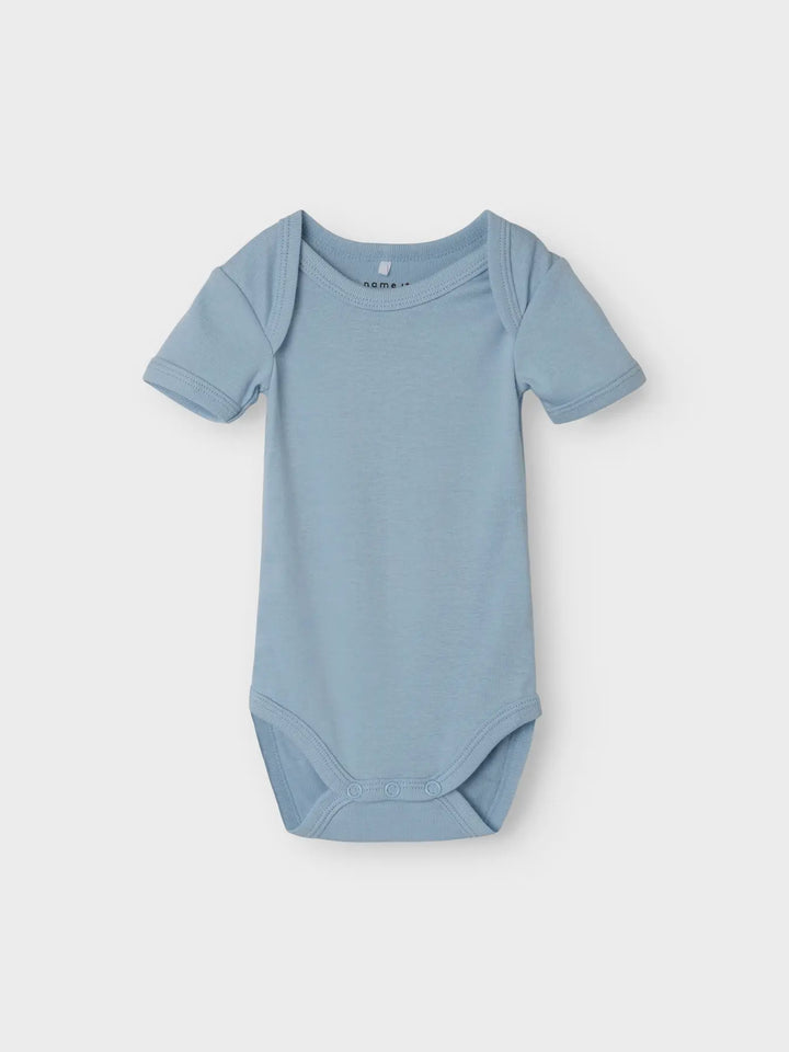 Name It - Short Sleeve Bodysuit Set - Tractors (3 Pcs) - Mabel & Fox