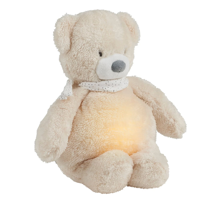 Nattou - Sleepy Bear Cuddly Nightlight - Beige - Mabel & Fox
