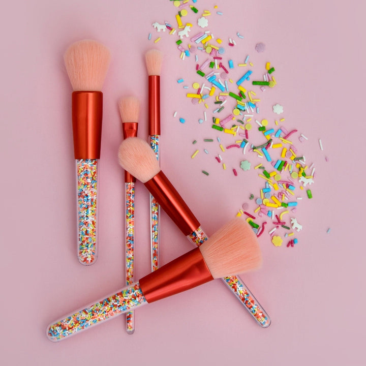 No Nasties – Kids Makeup Brush Set – Twinkle Sprinkle - Mabel & Fox
