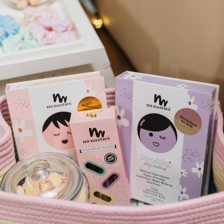 No Nasties – Kids Makeup Palette & Lip Gloss – Nala Pink - Mabel & Fox