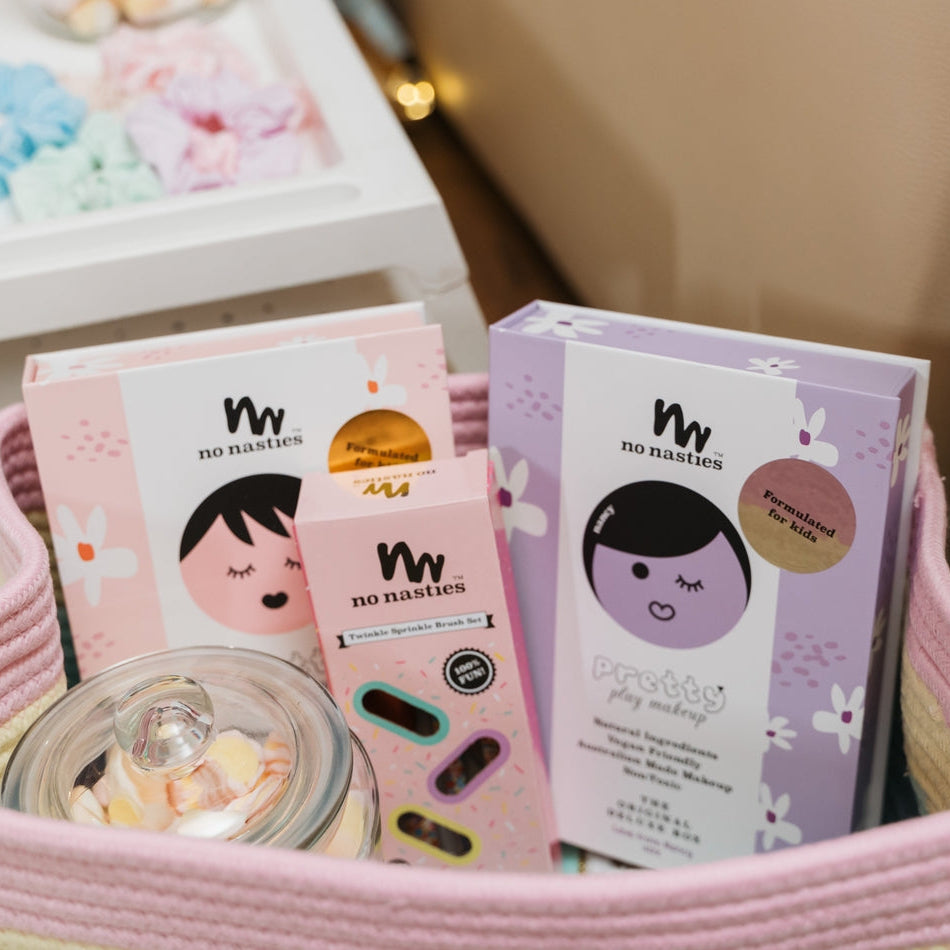 No Nasties – Kids Makeup Palette & Lip Gloss – Nala Pink - Mabel & Fox