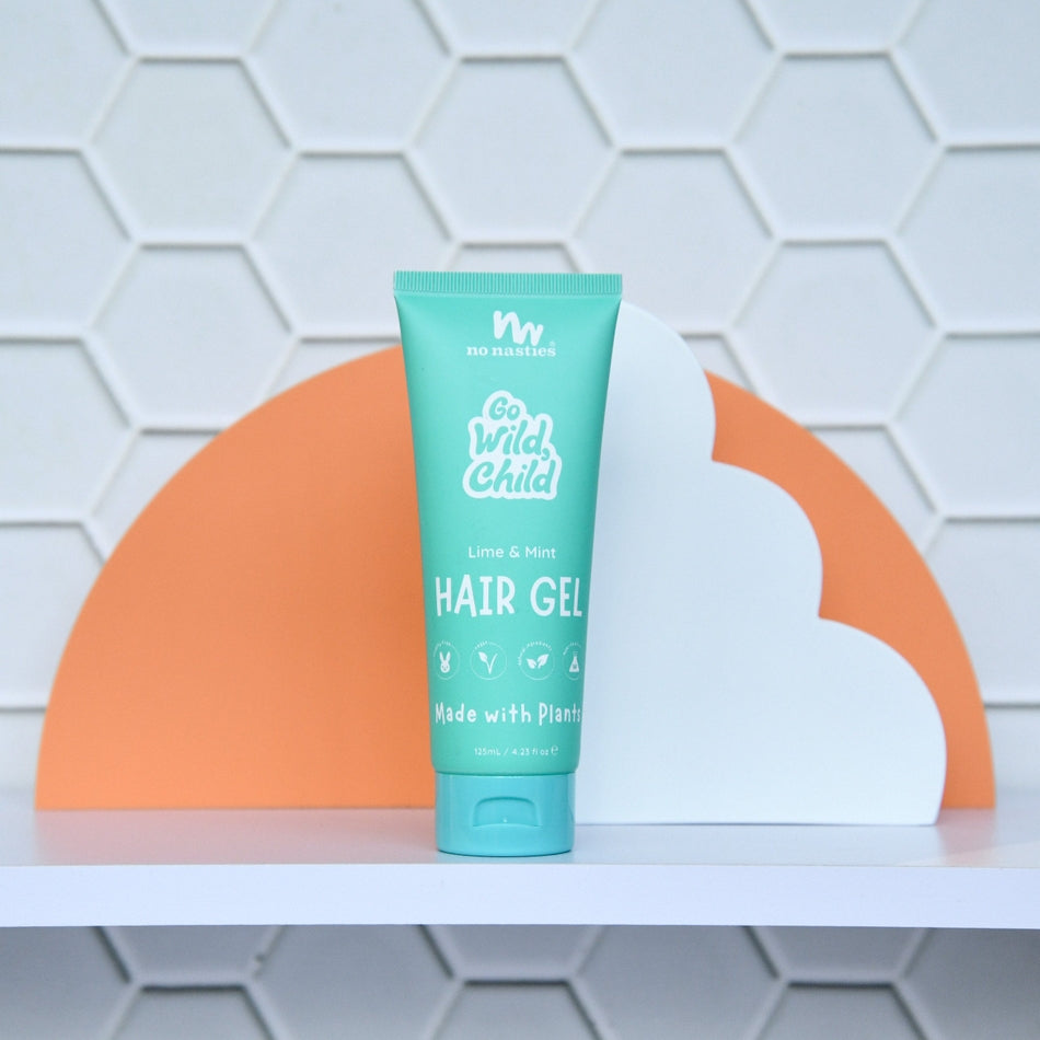 No Nasties – SLiCK KiDS™ Plant Based Hair Gel – Zesty Lime & Fresh Mint 125ml - Mabel & Fox