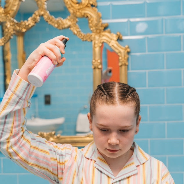 No Nasties – SLiCK KiDS™ Plant Based Hair Spray – Lavender & Fresh Lime 200ml - Mabel & Fox
