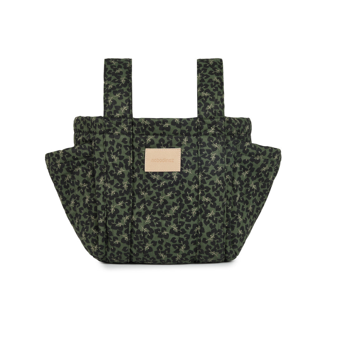 Nobodinoz - Hyde Park Stroller Organiser - Forest Yumiko - Mabel & Fox