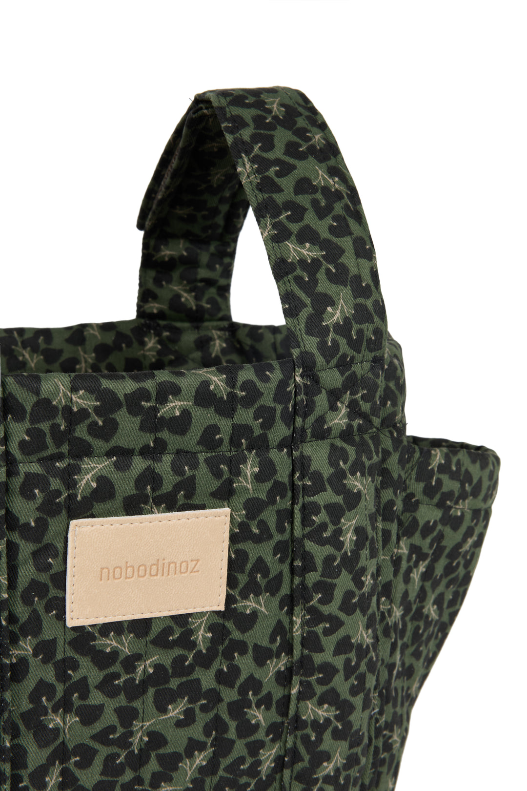 Nobodinoz - Hyde Park Stroller Organiser - Forest Yumiko - Mabel & Fox