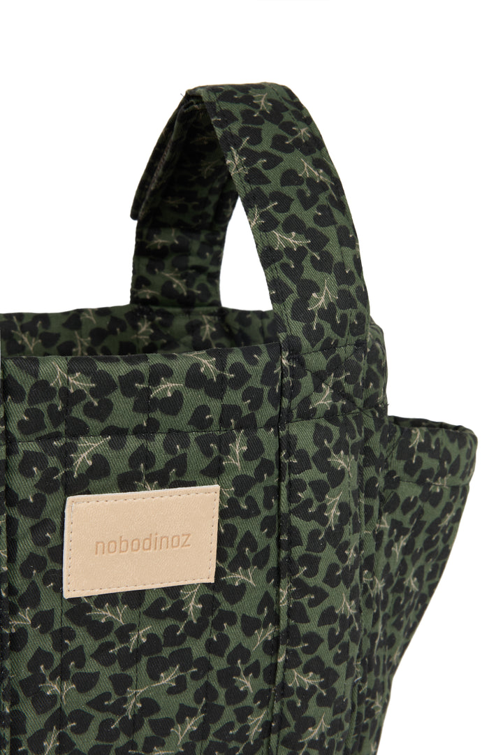 Nobodinoz - Hyde Park Stroller Organiser - Forest Yumiko - Mabel & Fox