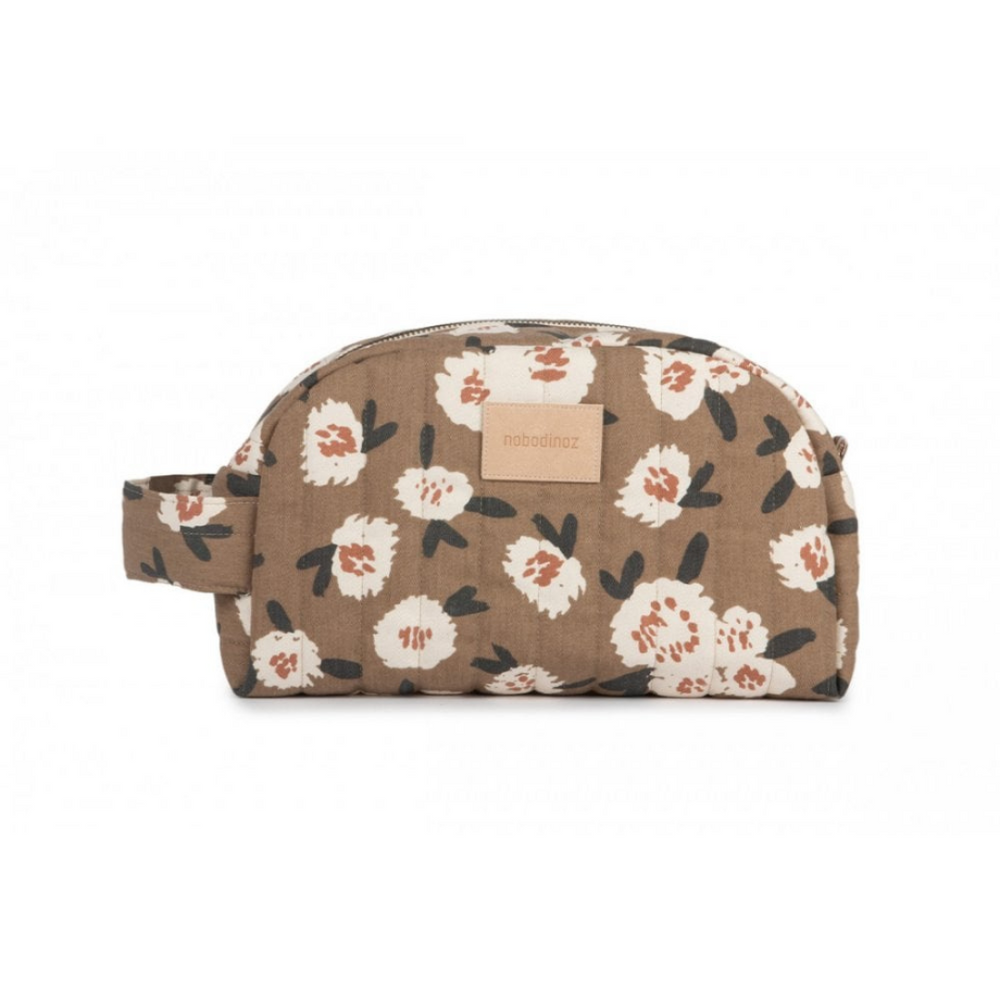 Nobodinoz-Hyde Park Vanity Case -  Camellia - Mabel & Fox