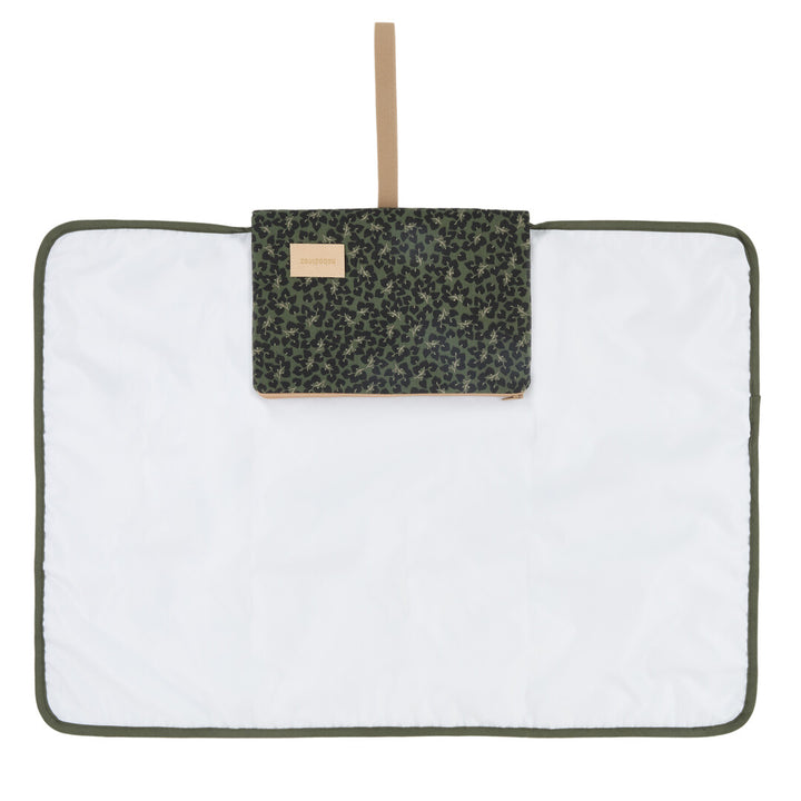 Nobodinoz- Hyde Park Waterproof Changing Pad - Forest Yumiko - Mabel & Fox