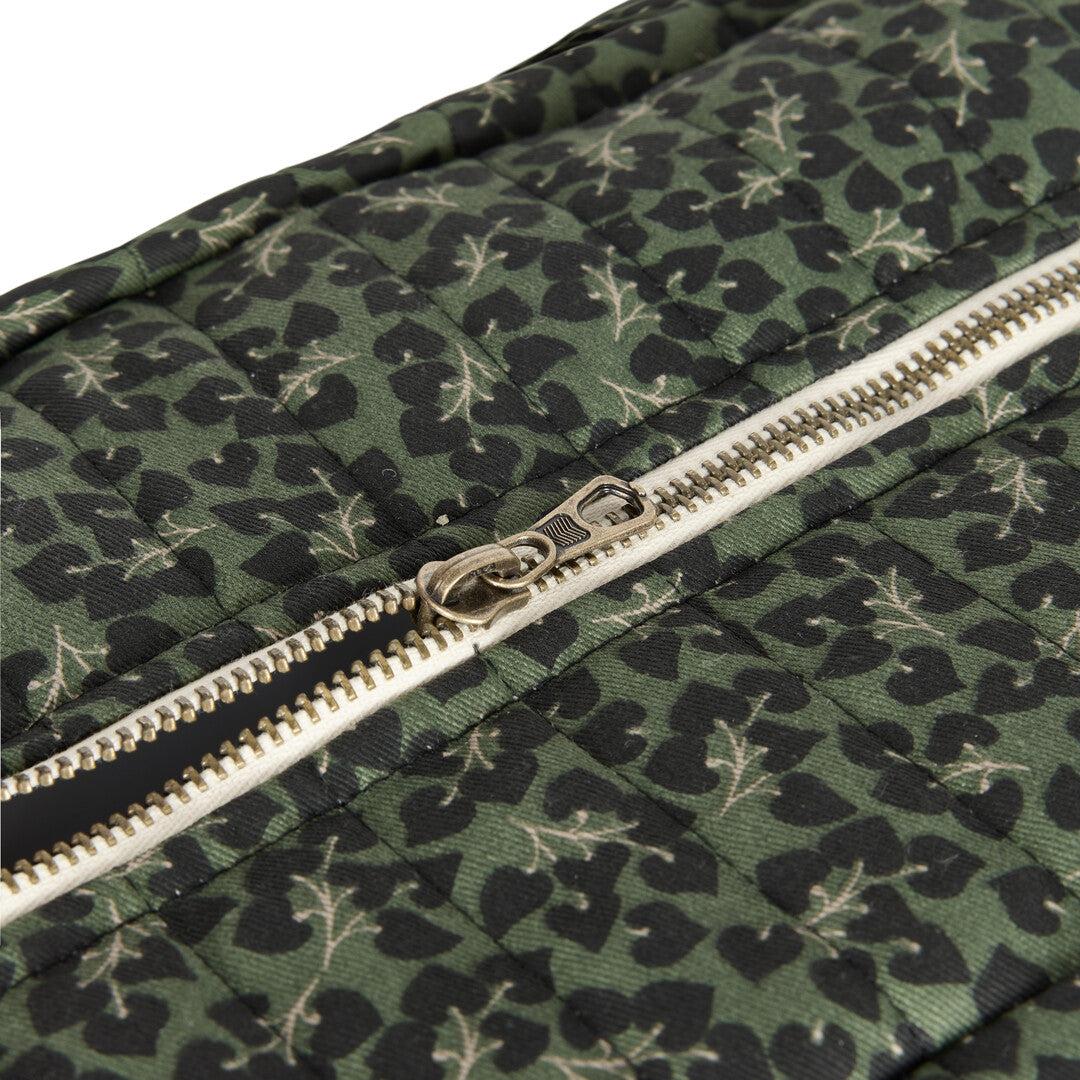 Nobodinoz- Hyde Park Waterproof Stroller Bag - Forest Yumiko - Mabel & Fox