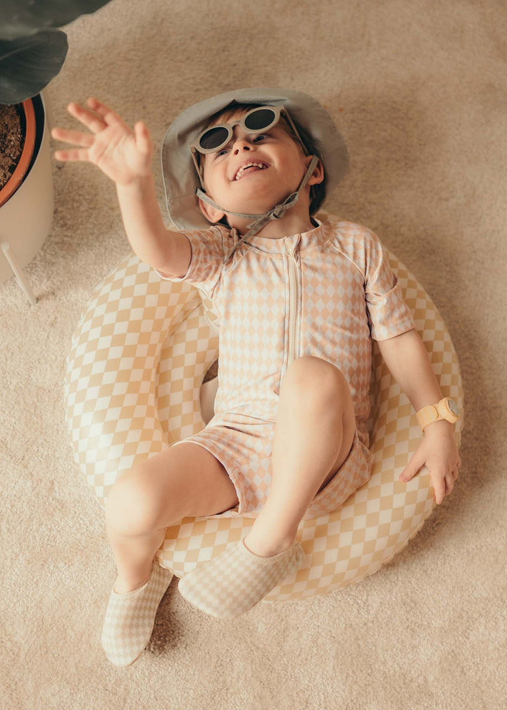 Mrs Ertha - Inflatable Baby Seat - Speckled Diamond