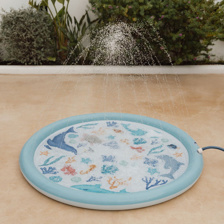 Little Dutch - Sprinkler Mat - Ocean Dreams Blue