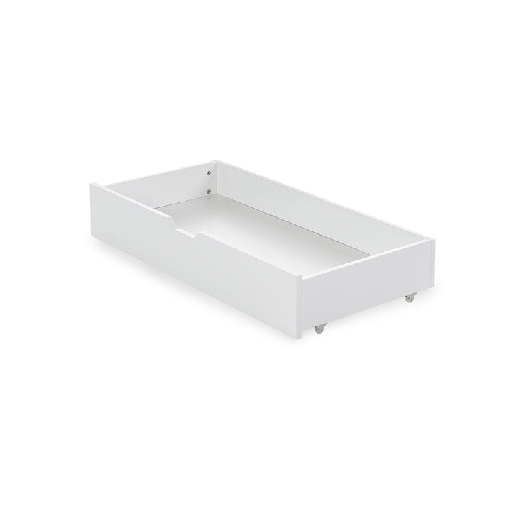 OBaby - Bantam Space Saver Cot & Under Drawer - White - Mabel & Fox