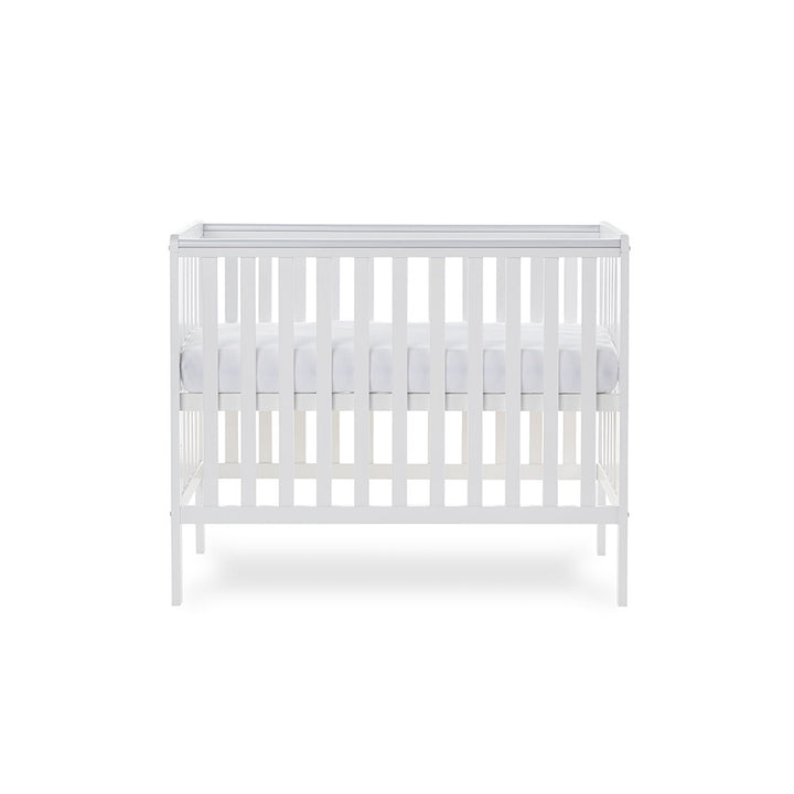 OBaby - Bantam Space Saver Cot - White - Mabel & Fox