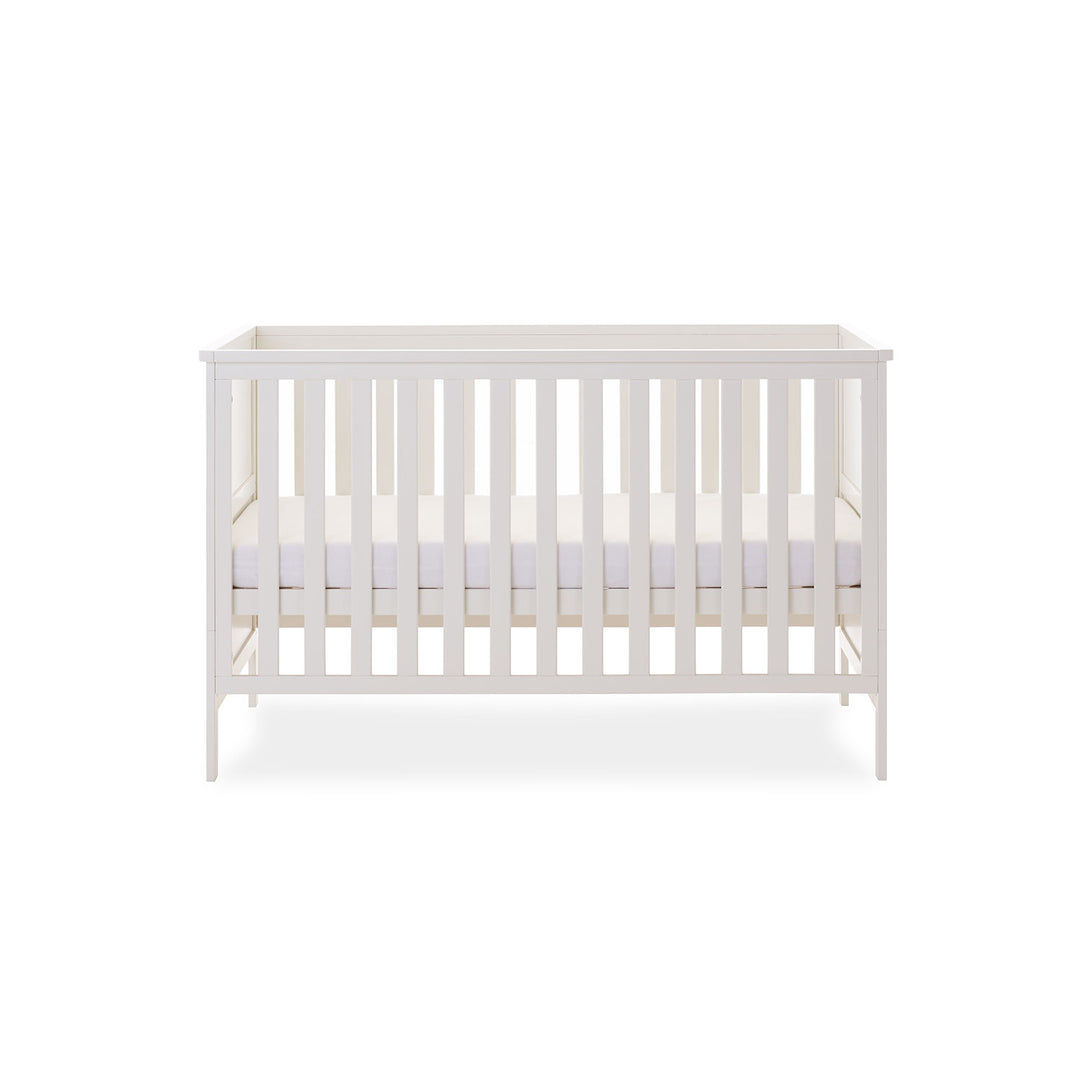 OBaby - Evie Cot Bed - White - Mabel & Fox