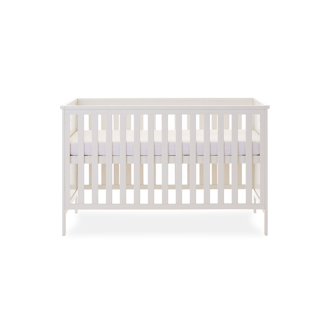 OBaby - Evie Cot Bed - White - Mabel & Fox