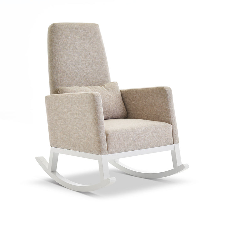 OBaby - High Back Rocking Chair - Oatmeal - Mabel & Fox