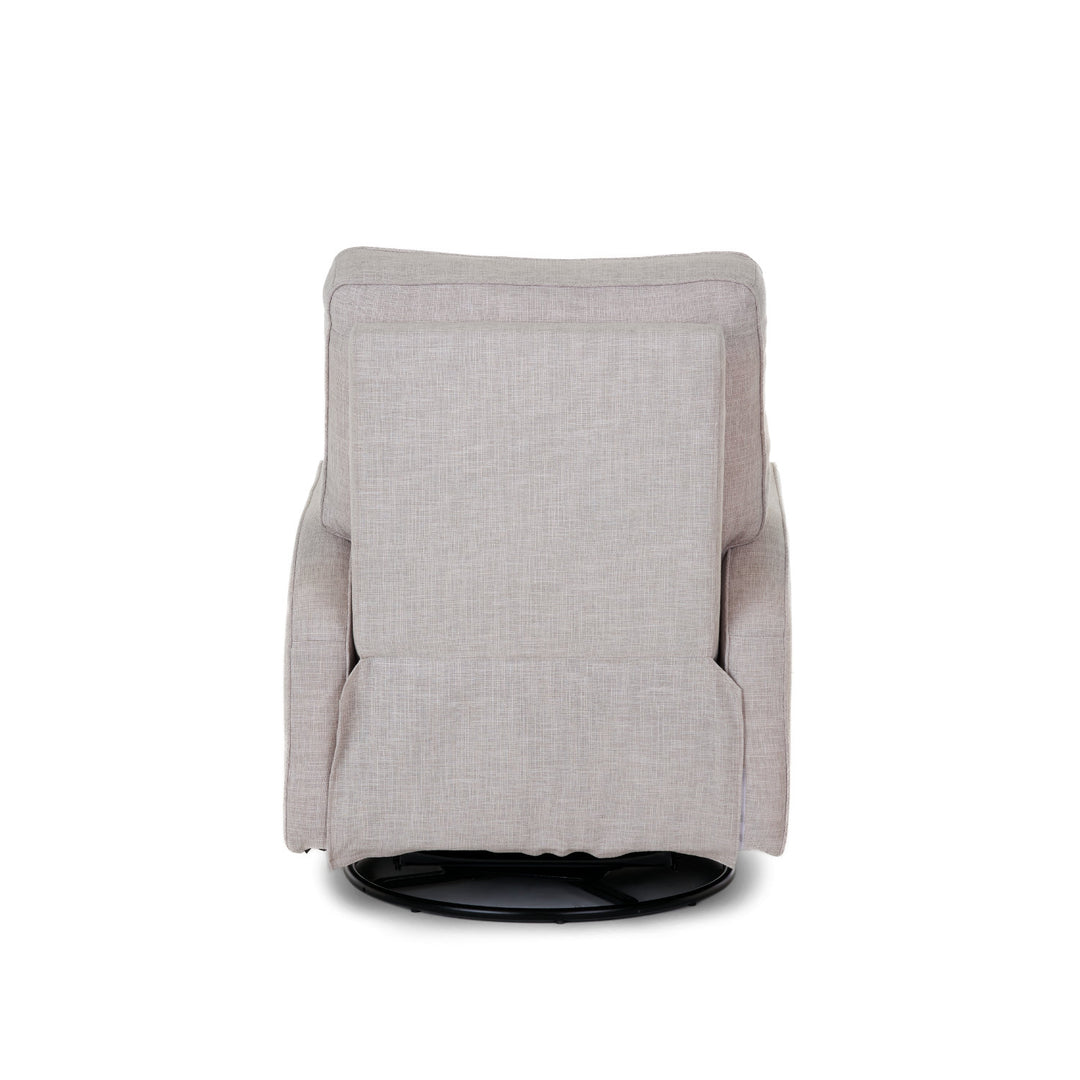 OBaby - Madison Swivel Glider Recliner Chair - Oatmeal - Mabel & Fox