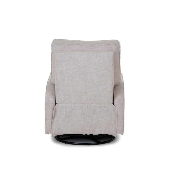 OBaby - Madison Swivel Glider Recliner Chair - Oatmeal - Mabel & Fox