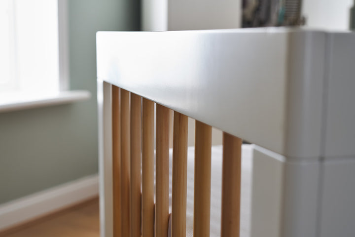 OBaby - Maya 3 Piece Room Set - White with Natural - Mabel & Fox