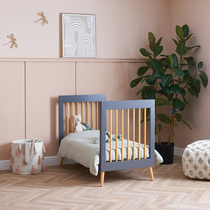 OBaby - Maya Mini 2 Piece Room Set - Slate with Natural - Mabel & Fox
