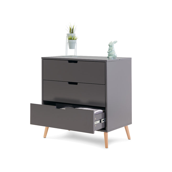 OBaby - Maya Mini 2 Piece Room Set - Slate with Natural - Mabel & Fox