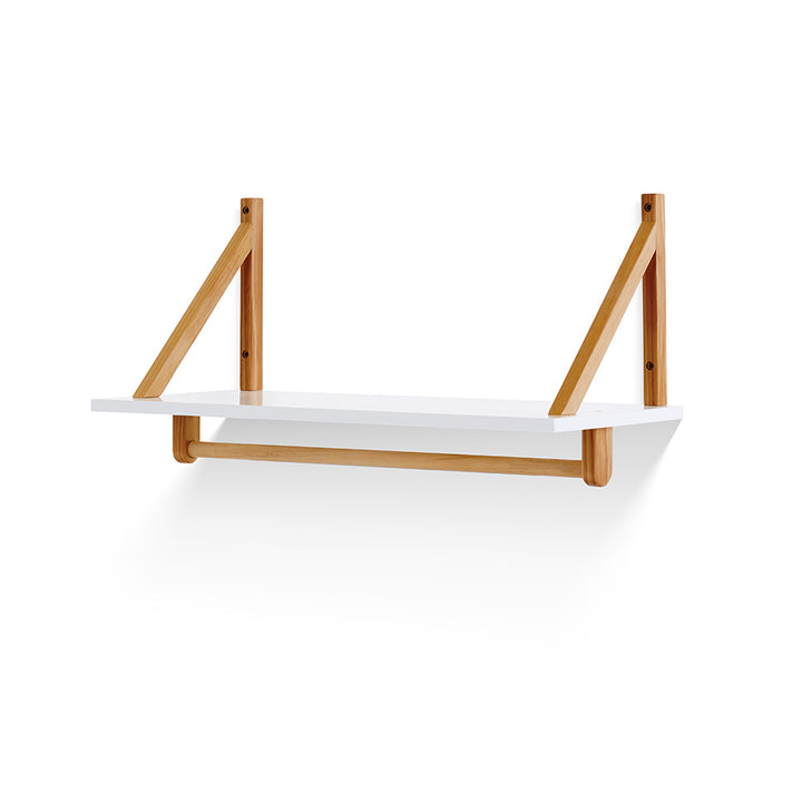 OBaby - Maya Shelf - White with Natural - Mabel & Fox