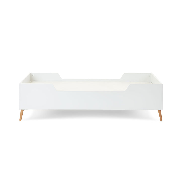 OBaby - Maya Single Bed - White with Natural - Mabel & Fox