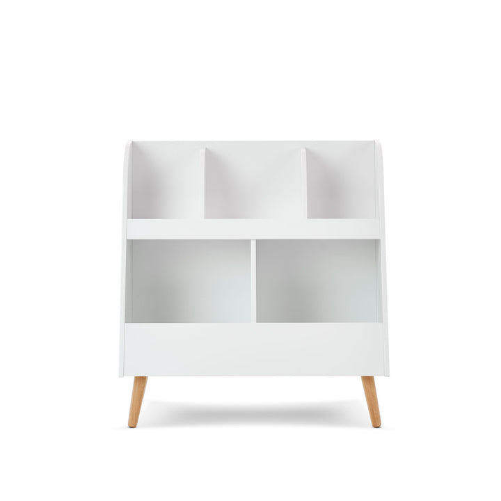 OBaby - Maya Toy Storage - White with Natural - Mabel & Fox