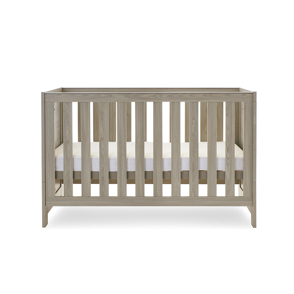 OBaby - Nika Cot Bed - Grey Wash - Mabel & Fox