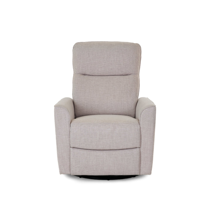 OBaby - Savannah Swivel Glider Recliner Chair - Oatmeal - Mabel & Fox