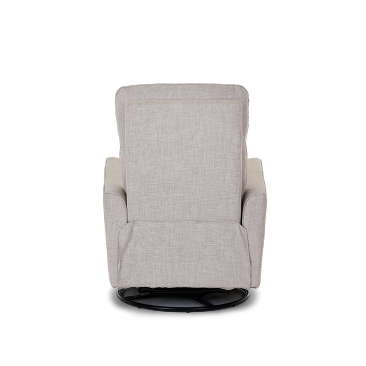 OBaby - Savannah Swivel Glider Recliner Chair - Oatmeal - Mabel & Fox