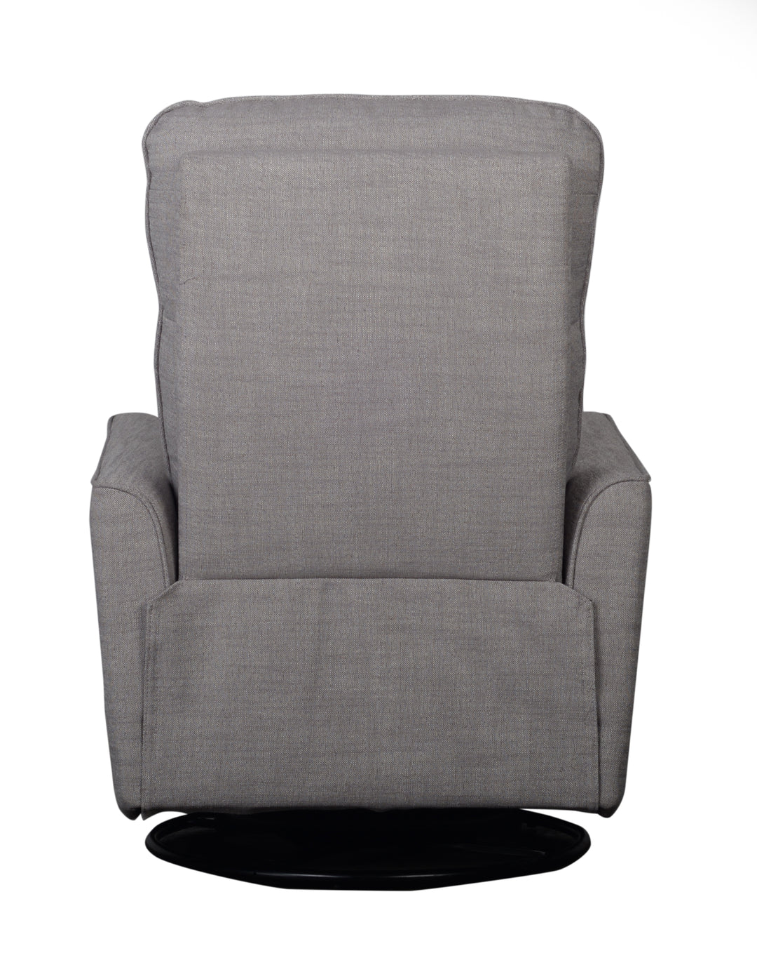 OBaby - Savannah Swivel Glider Recliner Chair - Pebble - Mabel & Fox
