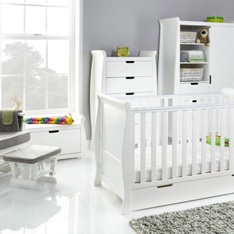 OBaby - Stamford Classic 7 Piece Room Set - White - Mabel & Fox