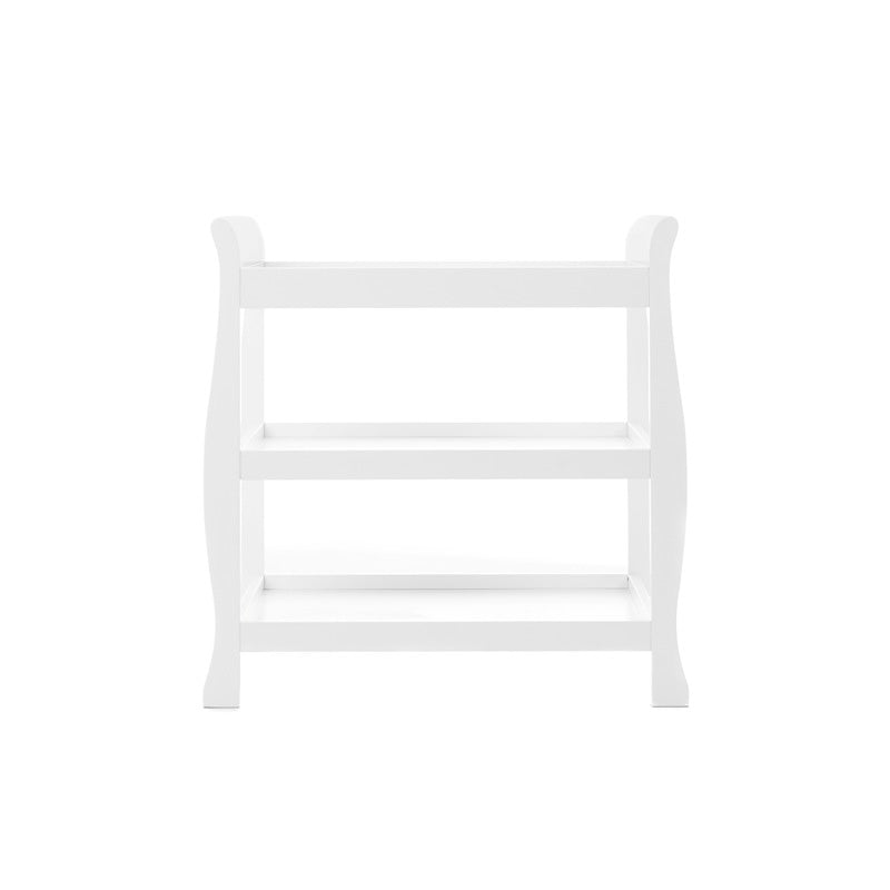 OBaby - Stamford Open Changing Unit - White - Mabel & Fox