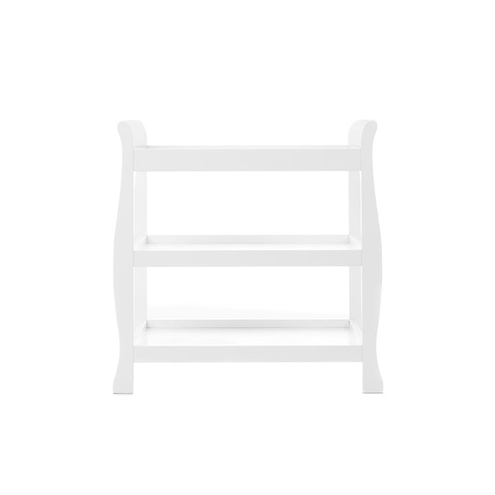 OBaby - Stamford Open Changing Unit - White - Mabel & Fox