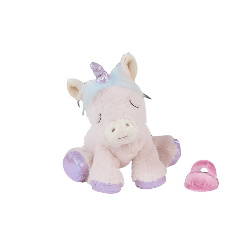 Olli Ella - Binky Baby Unicorn - Glitter - Pink - Mabel & Fox