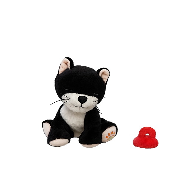 Olli Ella - Binky Kitten Kit - Black & White - Mabel & Fox