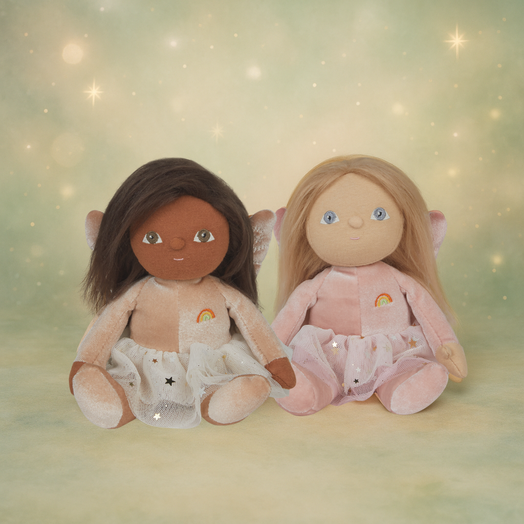Olli Ella – Dinky Dinkum Doll – Fairy Fiona – Pink - Mabel & Fox