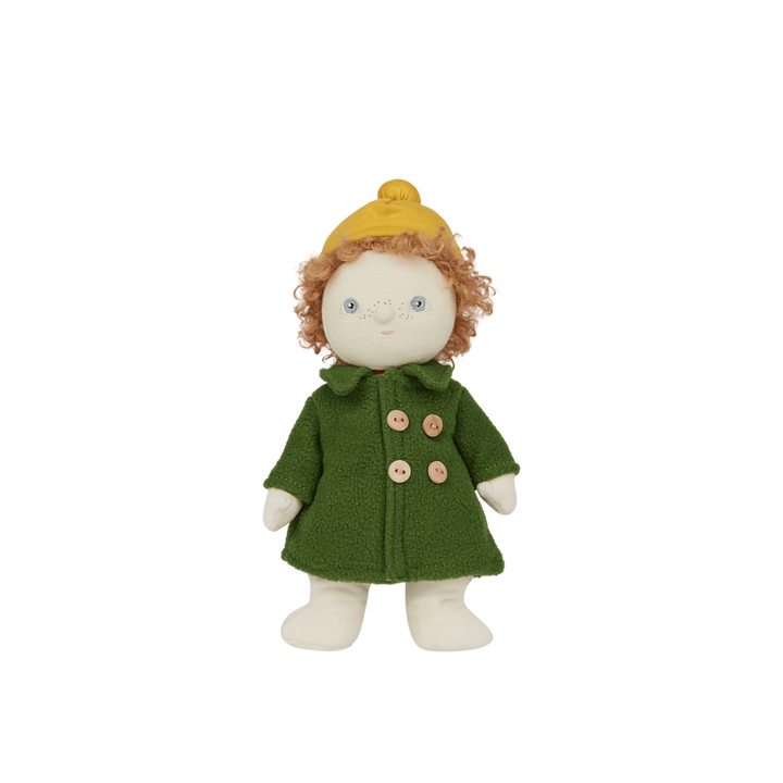 Olli Ella – Dress Me Dinky Charlie Chestnut – Green - Mabel & Fox