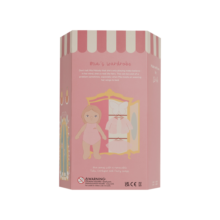 Olli Ella – Dress Me Dinky Mia Melody – Pink - Mabel & Fox